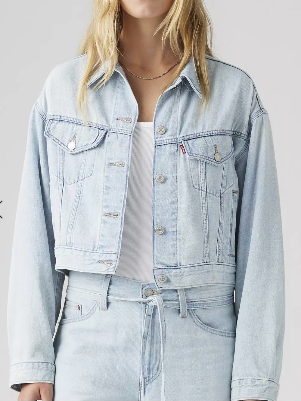 Levi's Light Blue Denim Trucker Jacket